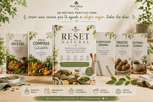 Reset Natural – Método completo: 6 herramientas prácticas para acompañarte paso a paso a simplificar tus decisiones.