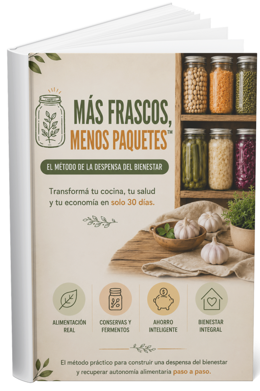Más Frascos, Menos Paquetes™