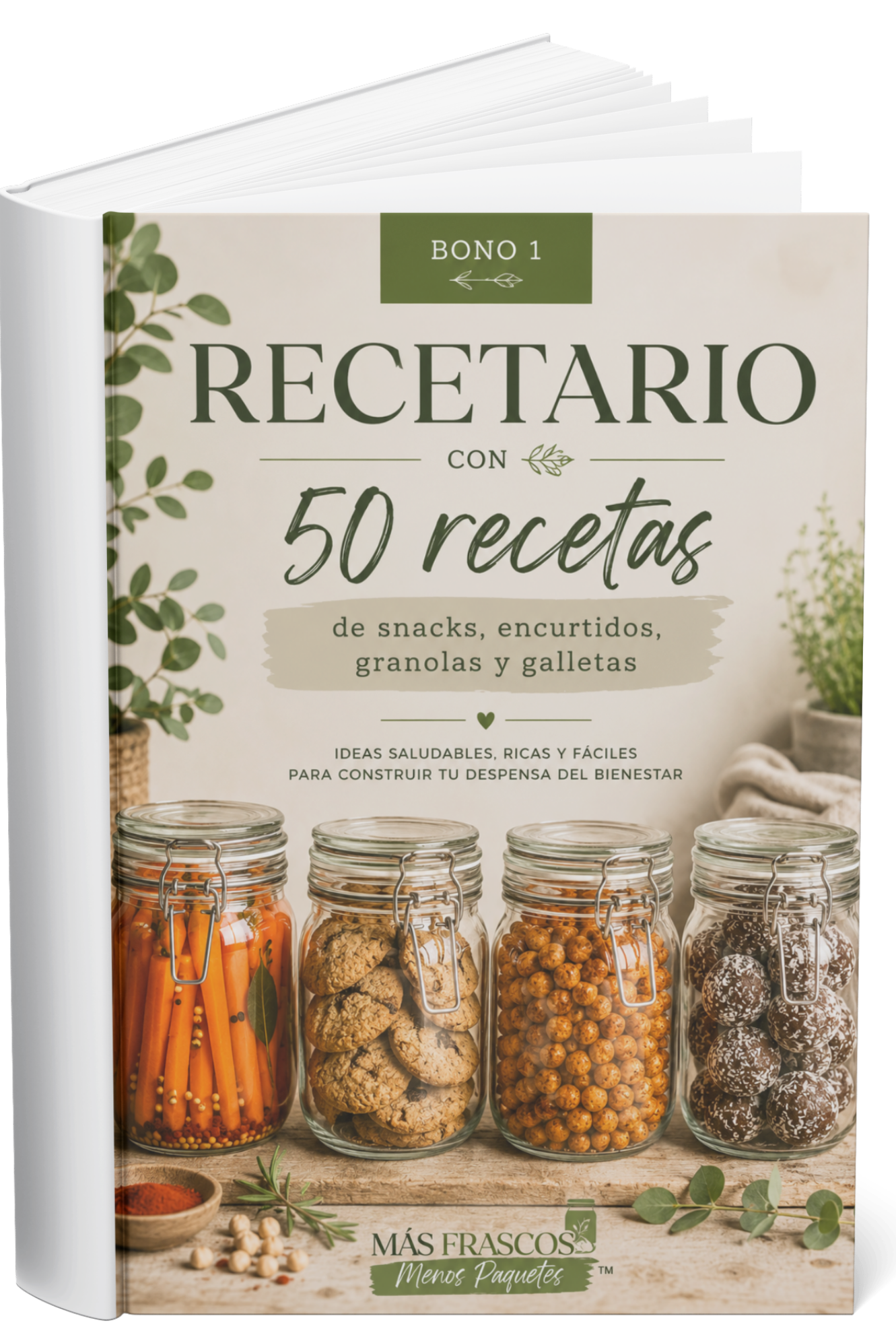 Más Frascos, Menos Paquetes™