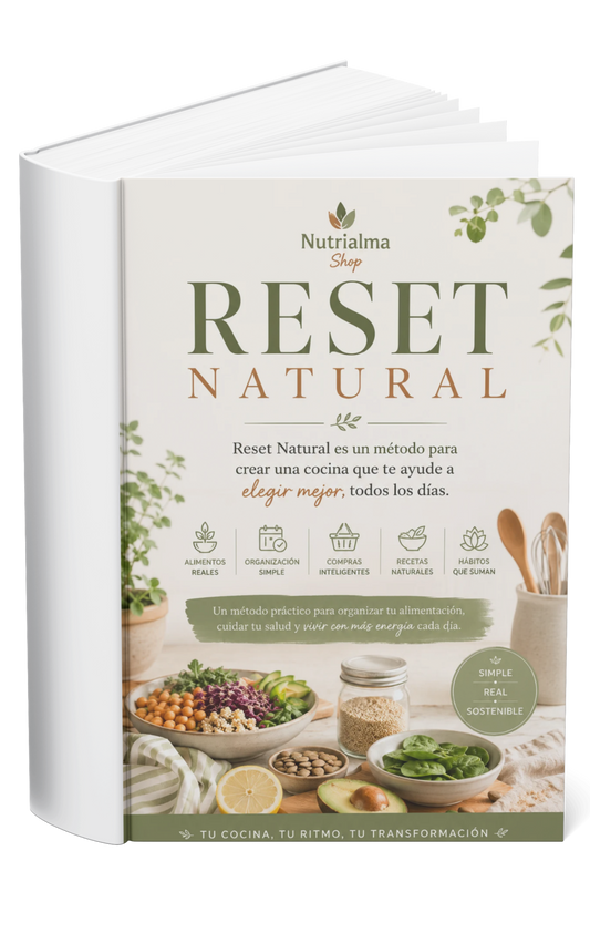 Reset Natural – Método completo: 6 herramientas prácticas para acompañarte paso a paso a simplificar tus decisiones.